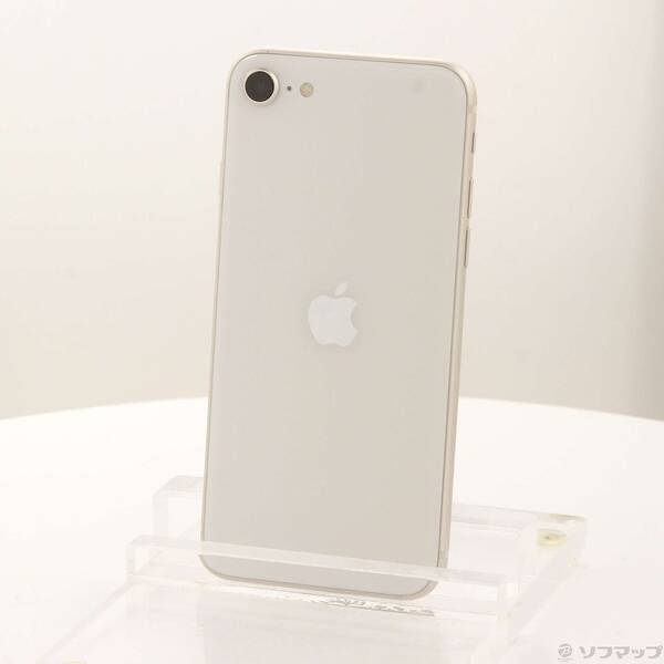 【中古】Apple(アップル) iPhone SE 第3世代 64GB スターライト MMYD3J/A SIMフリー 【349-ud】