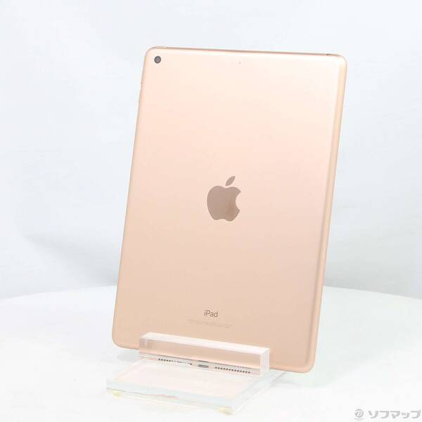 【中古】Apple(アップル) iPad 第6世代 32GB ゴールド MRJN2J／A Wi-Fi 【198-ud】
