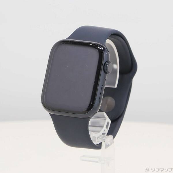 【中古】Apple(アップル) Apple Watch Series 7 GPS 45mm ミッドナイトアルミニウムケース ミッドナイトスポーツバンド 【349-ud】