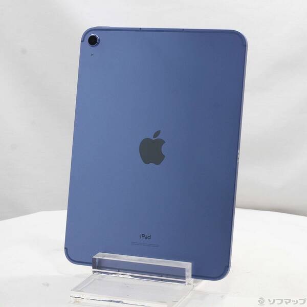 【中古】Apple(アップル) iPad 第10世代 64GB ブルー MQ6K3J／A SoftBankロック解除SIMフリー 【377-ud】