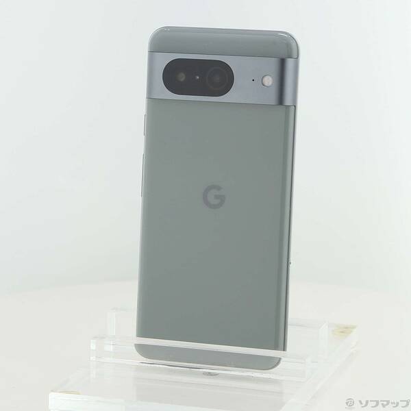 【中古】GOOGLE(グーグル) Google Pixel 8 128GB ヘーゼル GA048 au SIMフリー 【377-ud】
