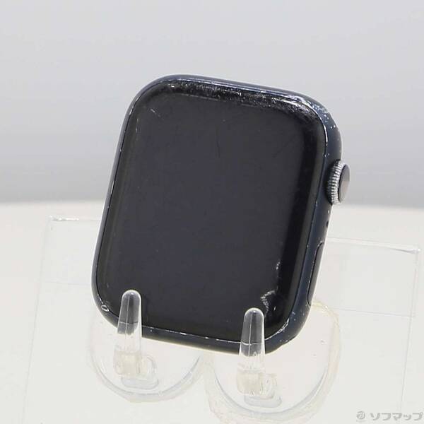 【中古】Apple(アップル) Apple Watch Series 7 GPS 45粍 ミッドナイトアルミニウムケース ダンス楽隊絶無 【269-ud】