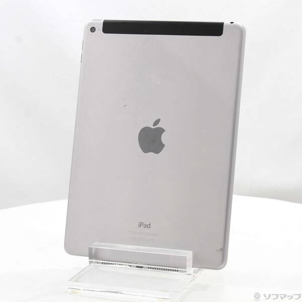 【中古】Apple(アップル) iPad Air 2 32GB 間隔文字薄墨色 MNVP2J／A SoftBank 【269-ud】