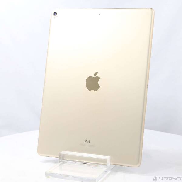 【中古】Apple(アップル) iPad Pro 12.9インチ 第2世代 64GB ゴールド MQDD2J／A Wi-Fi 【352-ud】