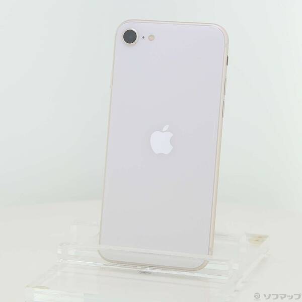 【中古】Apple(アップル) iPhone SE 第3世代 64GB スターライト MMYD3J／A SIMフリー 【344-ud】 25,573円