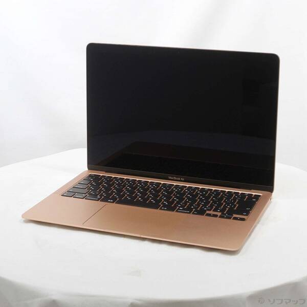 【中古】Apple(アップル) MacBook Air 13.3-inch Early-2020 MVH52J／A Core_i5 1.1GHz 8GB SSD512GB ゴールド 〔10.15 Catalina〕 【258-ud】