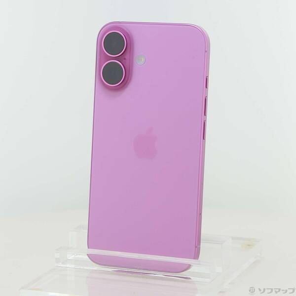 【中古】Apple(アップル) iPhone16 128GB ピンク MYDT3J／A SIMフリー 【305-ud】 63,074円
