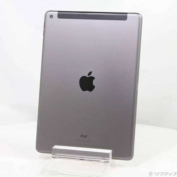 【中古】Apple(アップル) iPad 第9時人 64GB あき場所薄墨色 MK473J／A SoftBank鍵を掛ける取りけすSIM無償性 【269-ud】