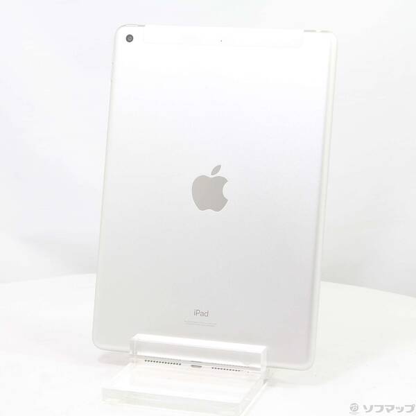 【中古】Apple(アップル) iPad 第9時人 64GB しろがね色 MK493J／A SoftBank鍵を掛ける取りけすSIM無償性 【269-ud】