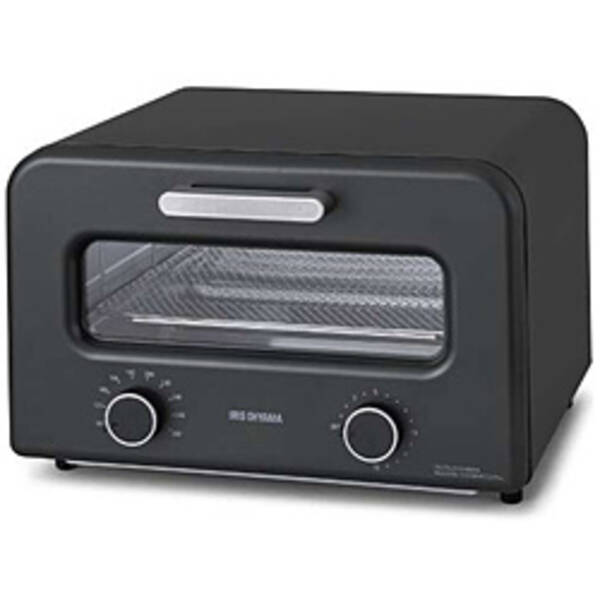 【中古】アイリスオーヤマ 〔見せびらかす品〕 スチームカーボントースター 黒いこと KSOT-401-B 【305-ud】 トースター-オーブントースター