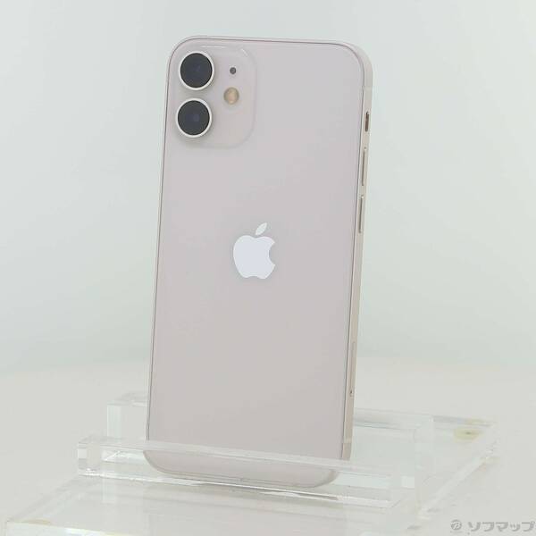 【中古】Apple(アップル) iPhone12 mini 256GB ホワイト MGDT3J／A SIMフリー 【258-ud】