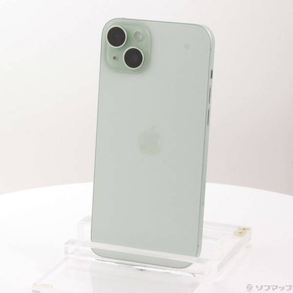 【中古】Apple(アップル) iPhone15 Plus 128GB グリーン MU0E3J／A SIMフリー 【276-ud】｜ソフマップ中古専門店