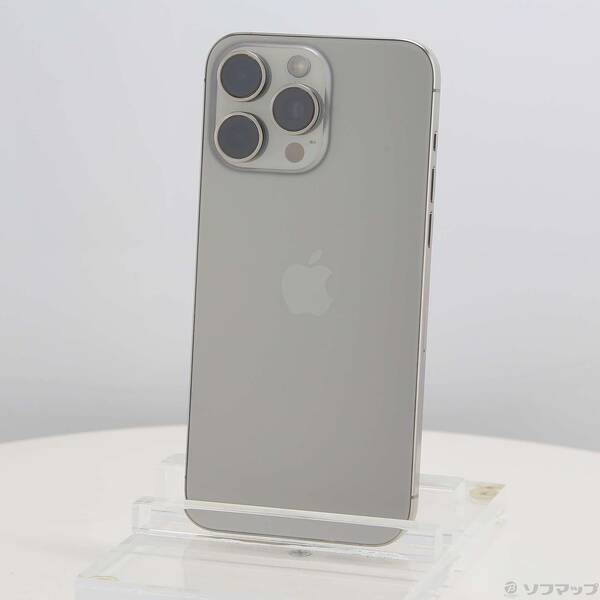 【中古】Apple(アップル) iPhone15 Pro Max 256GB ナチュラルチタニウム MU6R3J/A SIMフリー 【269-ud】|ソフマップ中古専門店