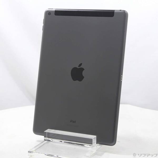 【中古】SoftBank iPad 第9時人 64GB あき場所薄墨色 MK473J／A SoftBank鍵を掛ける取りけすSIM無償性 【269-ud】