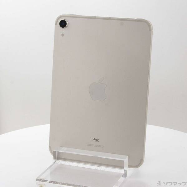 【中古】Apple(アップル) iPad mini 第6世代 256GB スターライト MK8H3J／A auロック解除SIMフリー 【276-ud】
