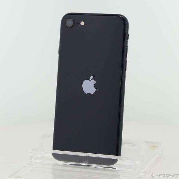 【中古】Apple(アップル) iPhone SE 第3世代 128GB ミッドナイト MMYF3J／A SIMフリー 【305-ud】