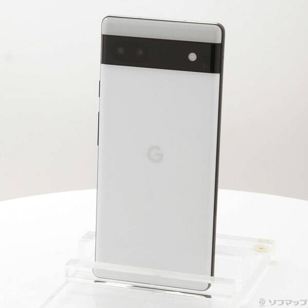 【中古】GOOGLE(グーグル) Google Pixel 6a 128GB チョーク GB17L SIMフリー 【269-ud】