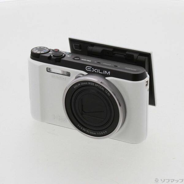 【中古】CASIO(カシオ) HIGH SPEED EXILIM EX-FC300SWE 白いこと (ゴルフ相応う) 【198-ud】