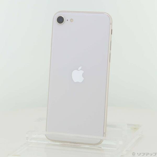 【中古】Apple(アップル) iPhone SE 第3世代 128GB スターライト MMYG3J／A SIMフリー 【352-ud】