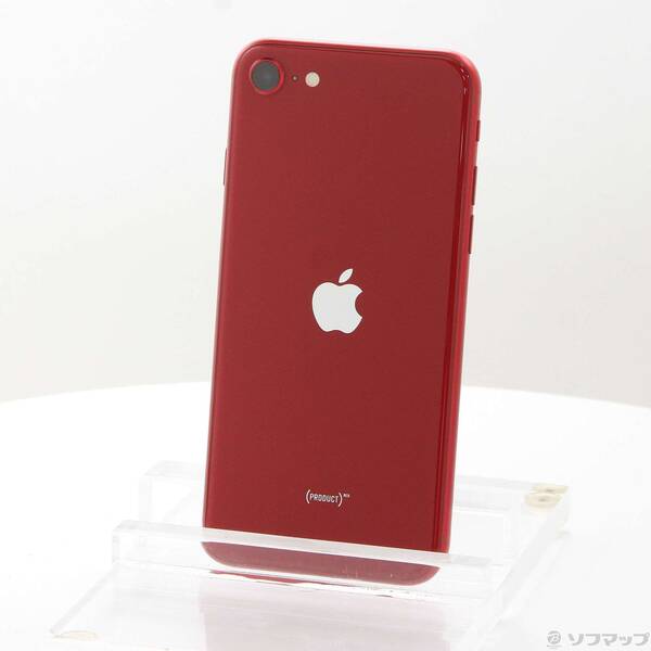 【中古】Apple(アップル) iPhone SE 第3世代 64GB プロダクトレッド MMYE3J/A SIMフリー 【368-ud】