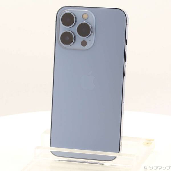 【中古】Apple(アップル) iPhone13 Pro 128GB シエラブルー MLUK3J／A SIMフリー 【377-ud】