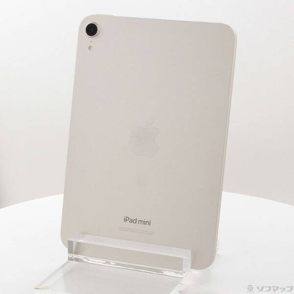 【中古】Apple(アップル) iPad mini(A17 Pro) 128GB スターライト MXN83J／A Wi-Fi 【305-ud】