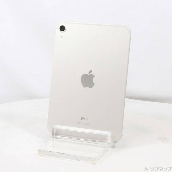 【中古】Apple(アップル) iPad mini 第6世代 256GB スターライト MK8H3J／A SIMフリー 【305-ud】