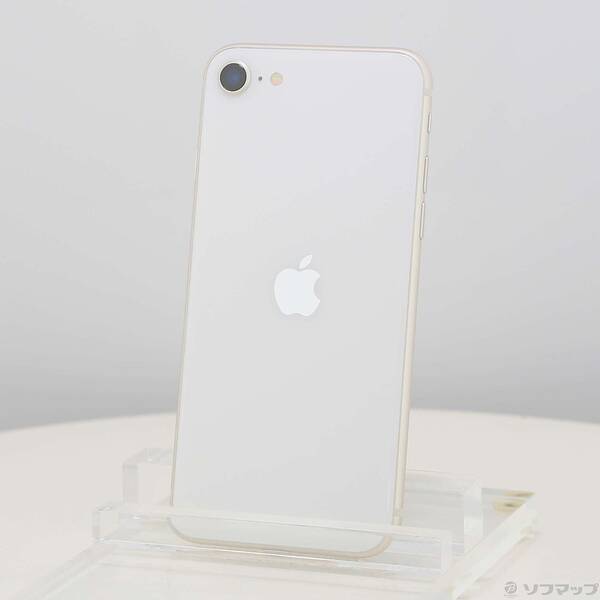 【中古】Apple(アップル) iPhone SE 第3世代 64GB スターライト MMYD3J／A SIMフリー 【305-ud】