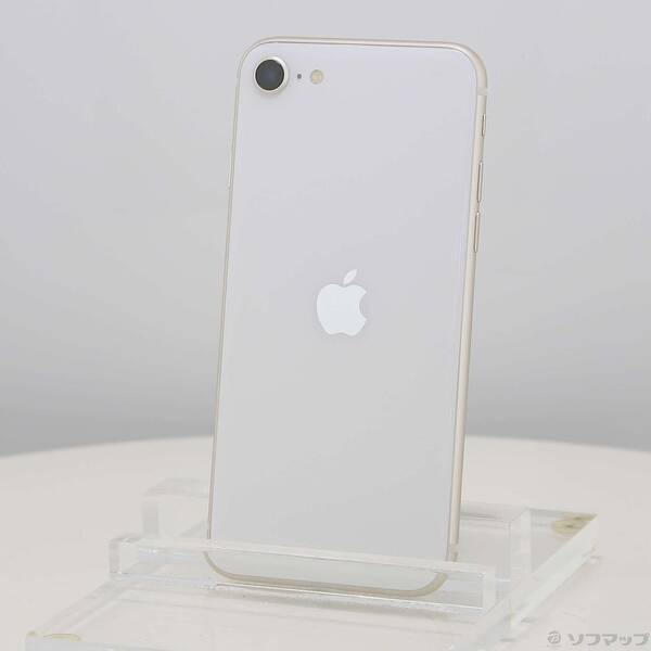 【中古】Apple(アップル) iPhone SE 第3世代 128GB スターライト MMYG3J／A SIMフリー 【349-ud】