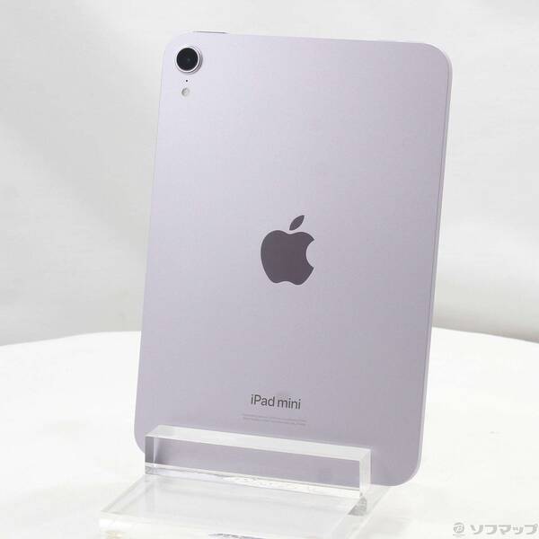 【中古】Apple(アップル) iPad mini(A17 Pro) 128GB パープル MXN93J／A Wi-Fi 【305-ud】