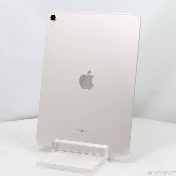 【中古】Apple(アップル) iPad Air 第5世代 64GB スターライト MM6V3J／A SoftBankロック解除SIMフリー 【276-ud】