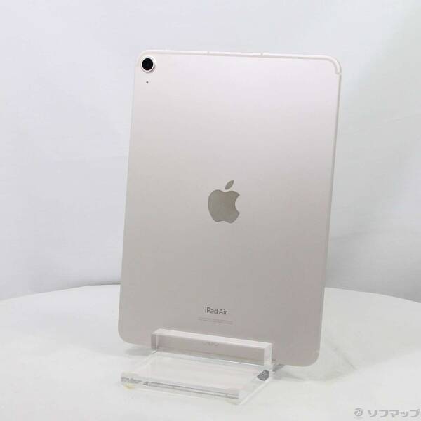 【中古】Apple(アップル) iPad Air 第5世代 256GB スターライト MM743J／A SoftBankロック解除SIMフリー 【251-ud】