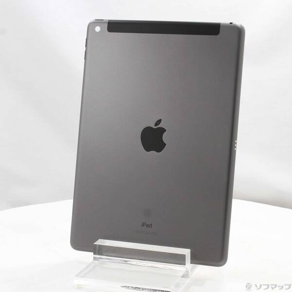 【中古】Apple(アップル) iPad 第9時人 64GB あき場所薄墨色 MK473J／A SoftBank鍵を掛ける取りけすSIM無償性 【276-ud】