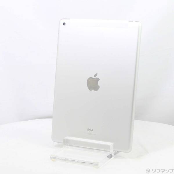 【中古】Apple(アップル) iPad 第9時人 64GB しろがね色 MK493J／A SoftBank鍵を掛ける取りけすSIM無償性 【297-ud】