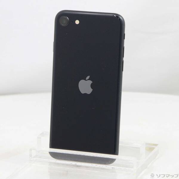 【中古】Apple(アップル) iPhone SE 第3世代 64GB ミッドナイト MMYC3J／A SIMフリー 【352-ud】