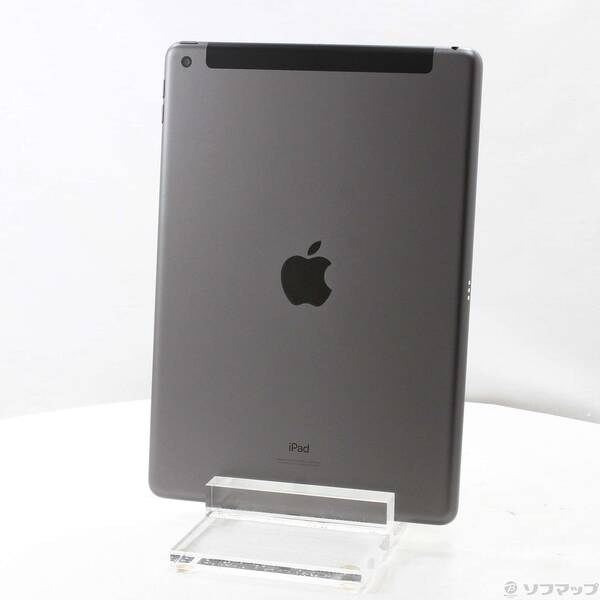 【中古】Apple(アップル) iPad 第9時人 64GB あき場所薄墨色 MK473J／A SoftBank鍵を掛ける取りけすSIM無償性 【269-ud】