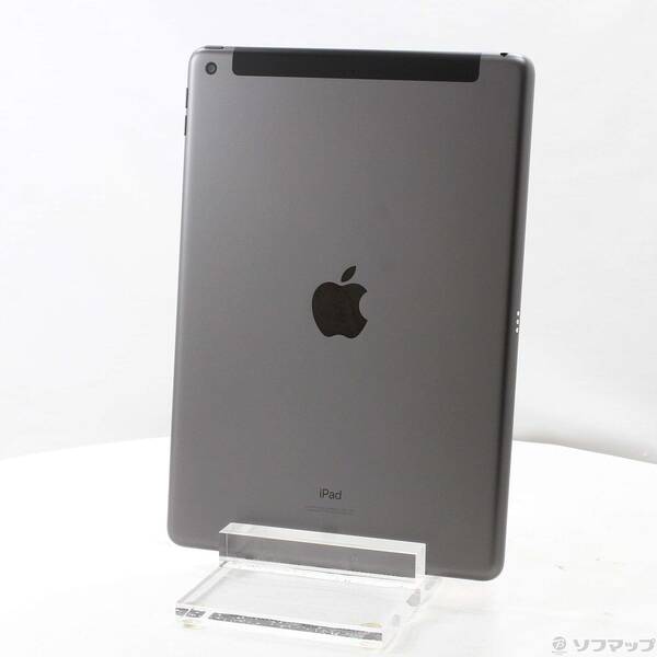【中古】Apple(アップル) iPad 第9世代 64GB スペースグレイ MK473J／A SoftBankロック解除SIMフリー 【262-ud】