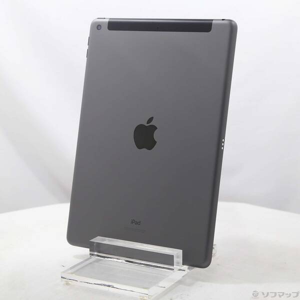 【中古】Apple(アップル) iPad 第9時人 64GB あき場所薄墨色 MK473J／A SoftBank鍵を掛ける取りけすSIM無償性 【349-ud】