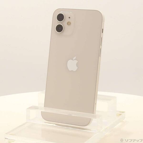 【中古】Apple(アップル) iPhone12 64GB ホワイト MGHP3J／A SIMフリー 【269-ud】