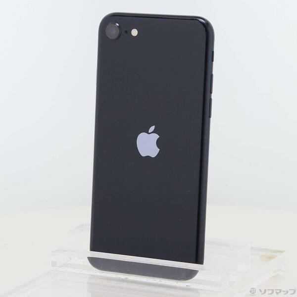【中古】Apple(アップル) iPhone SE 第3世代 64GB ミッドナイト MMYC3J／A SIMフリー 【349-ud】