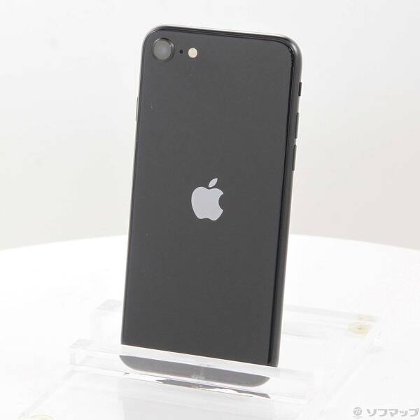 【中古】Apple(アップル) iPhone SE 第3世代 64GB ミッドナイト MMYC3J／A SIMフリー 【348-ud】