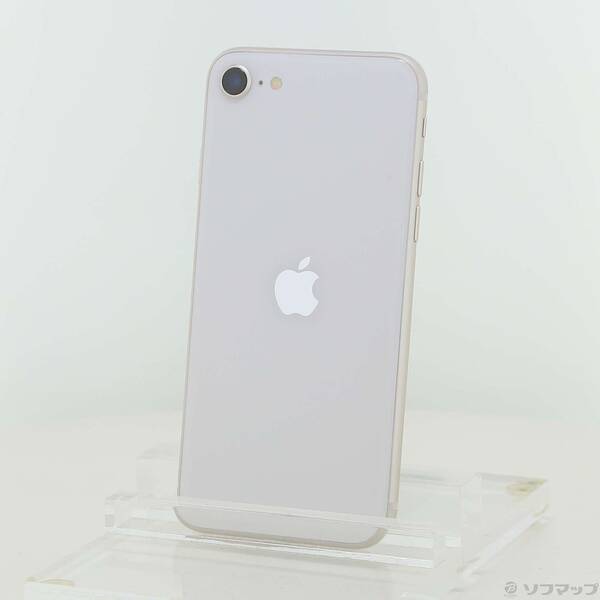 【中古】Apple(アップル) iPhone SE 第3世代 64GB スターライト MMYD3J／A SIMフリー 【344-ud】