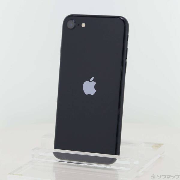 【中古】Apple(アップル) iPhone SE 第3世代 64GB ミッドナイト MMYC3J／A SIMフリー 【348-ud】