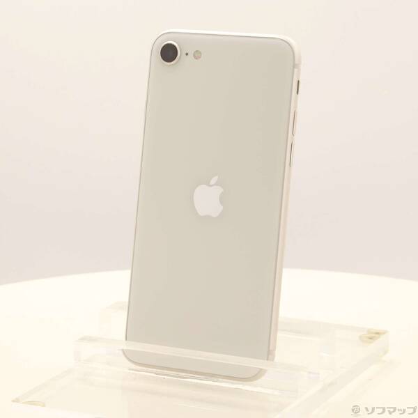 【中古】Apple(アップル) iPhone SE 第3世代 64GB スターライト MMYD3J／A SIMフリー 【344-ud】
