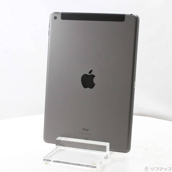 【中古】Apple(アップル) iPad 第9世代 64GB スペースグレイ MK473J／A SoftBankロック解除SIMフリー 【297-ud】