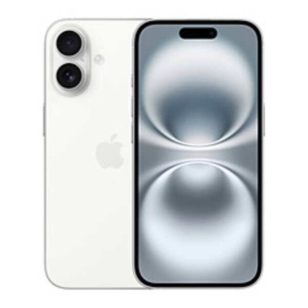 【中古】Apple(アップル) iPhone16 128GB ホワイト MYDR3J／A SIMフリー 【349-ud】
