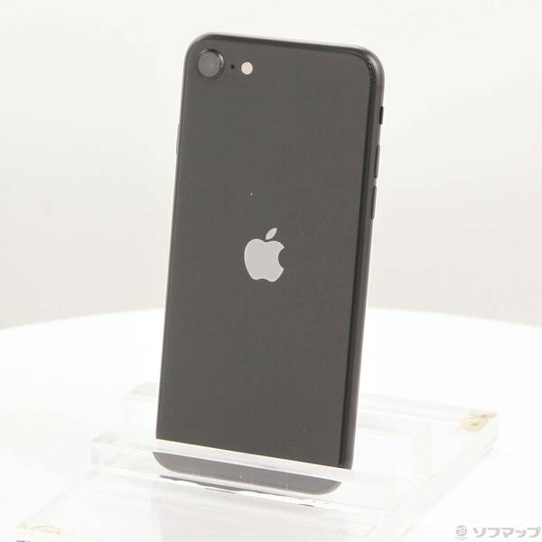 【中古】Apple(アップル) iPhone SE 第2世代 64GB ブラック MHGP3J／A SIMフリー 【269-ud】