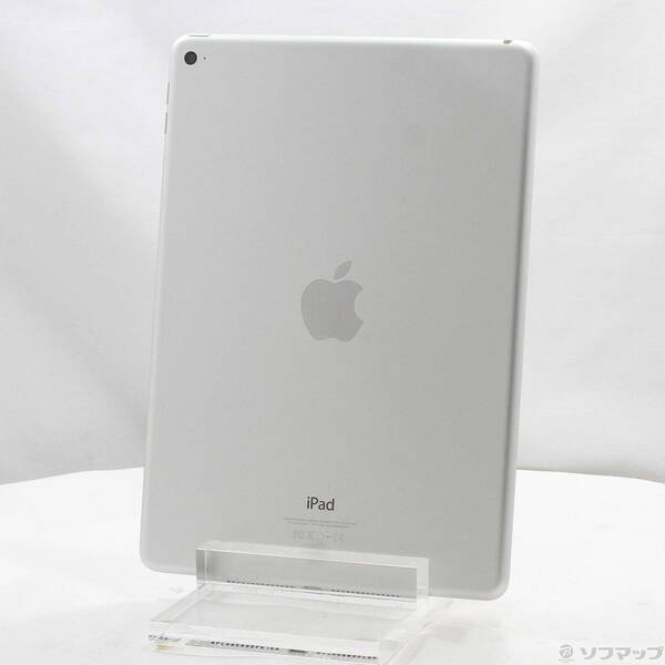 【中古】Apple(アップル) iPad Air 2 64GB シルバー MGKM2J／A Wi-Fi 【295-ud】