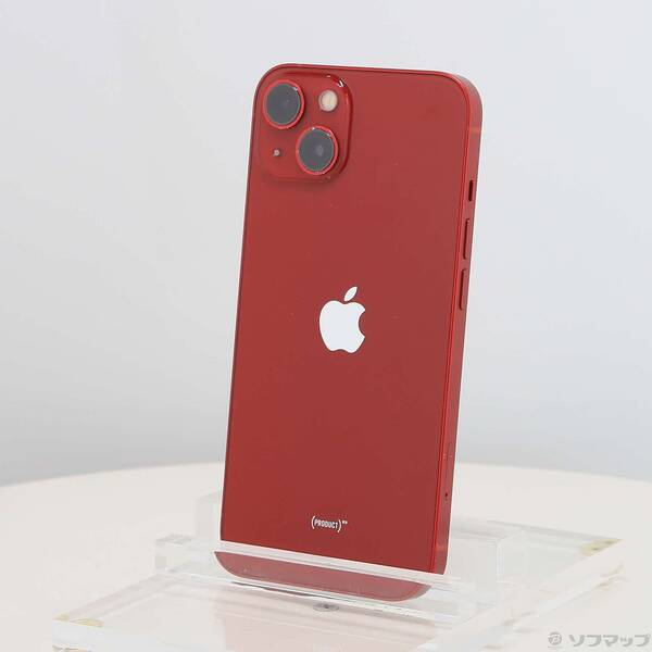 【中古】Apple(アップル) iPhone13 128GB プロダクトレッド MLNF3J／A SIMフリー 【258-ud】 36,503円