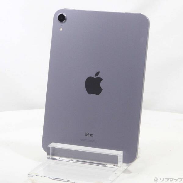 【中古】Apple(アップル) iPad mini 第6世代 64GB パープル MK7R3J／A Wi-Fi 【276-ud】